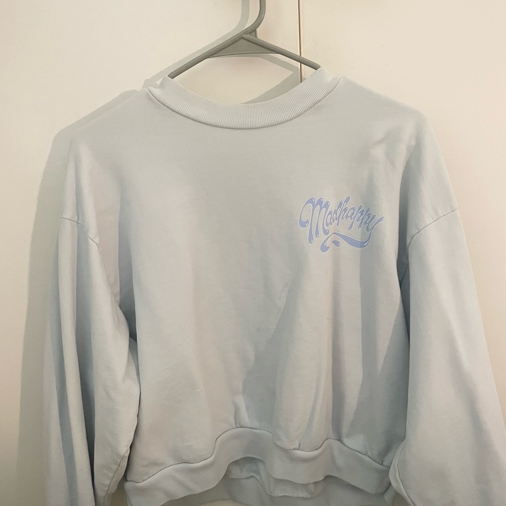MadHappy Cropped Crewneck